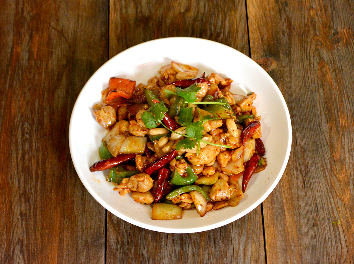 Order Kung Pao Chicken (Spicy) food online from Chinatown Restaurant store, San Francisco on bringmethat.com
