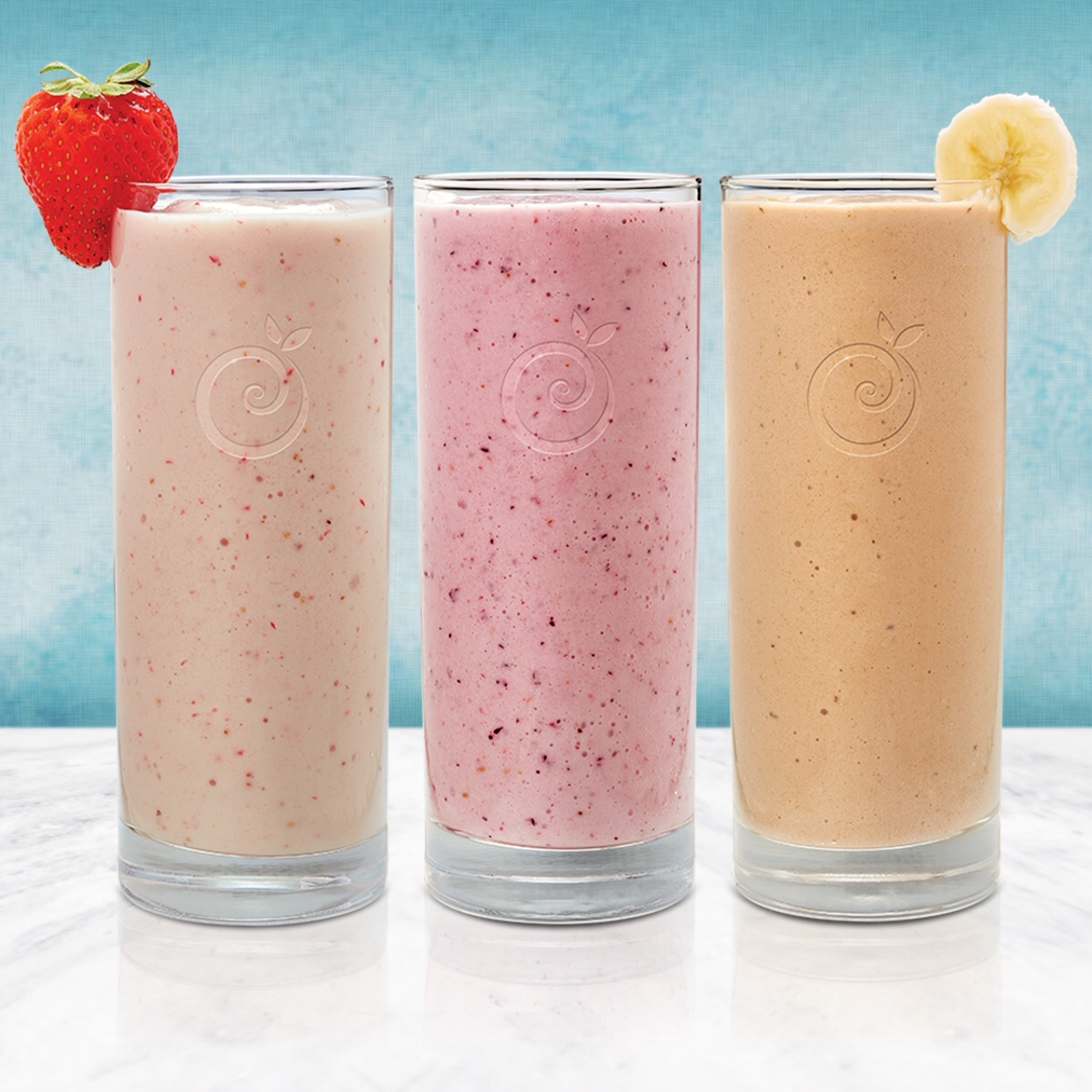 Order Strawberry Banana Greek Smoothie  food online from Pinkberry store, Austin on bringmethat.com