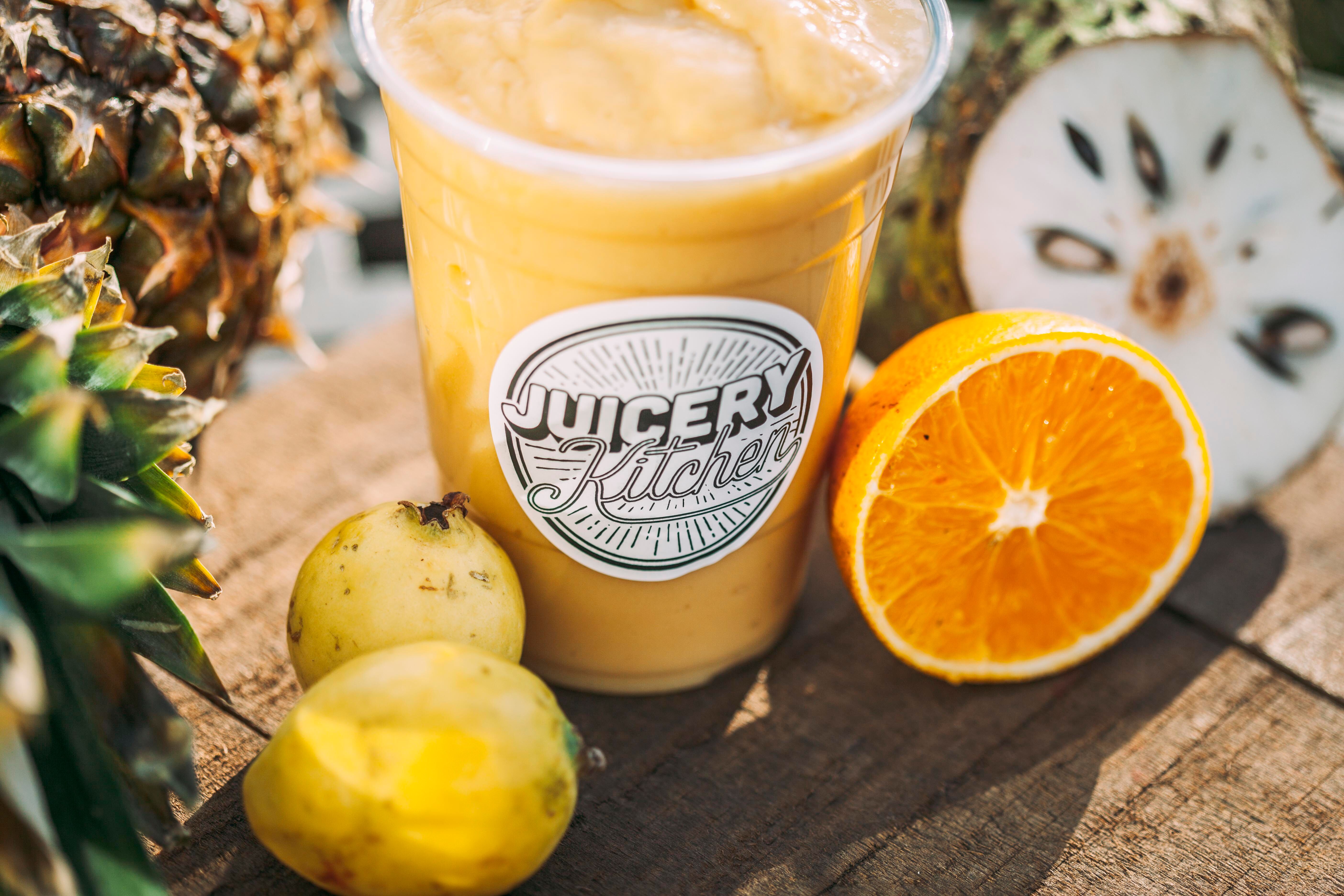 Order Exotic Smoothie food online from Juicery Kitchen store, Brooklyn on bringmethat.com