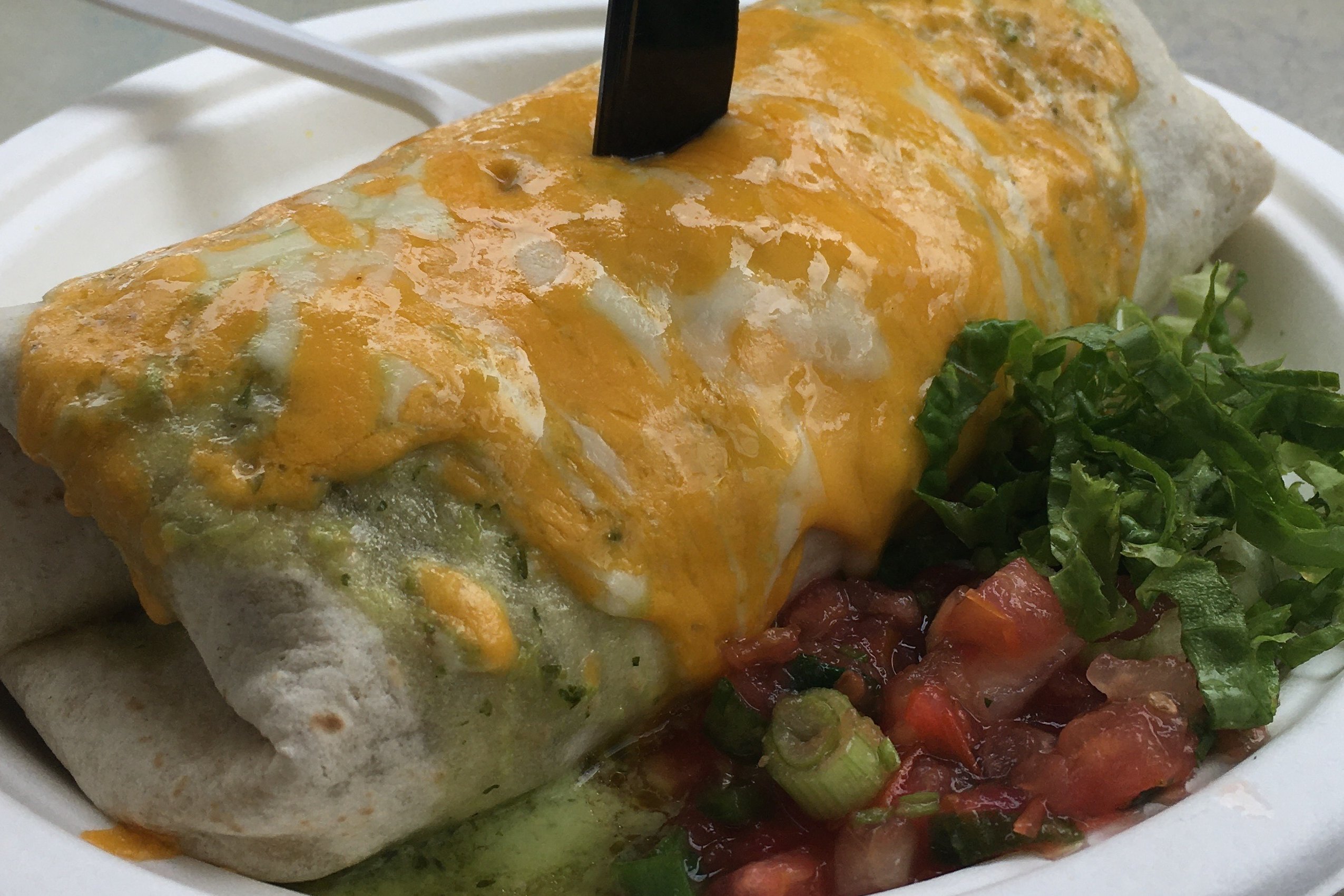 Order Outer Reef Burrito. food online from Wahoo's store, Henderson on bringmethat.com