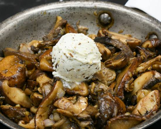 Order Truffle Butter Sauteed Wild Mushrooms food online from Mastros Steakhouse store, Thousand Oaks on bringmethat.com
