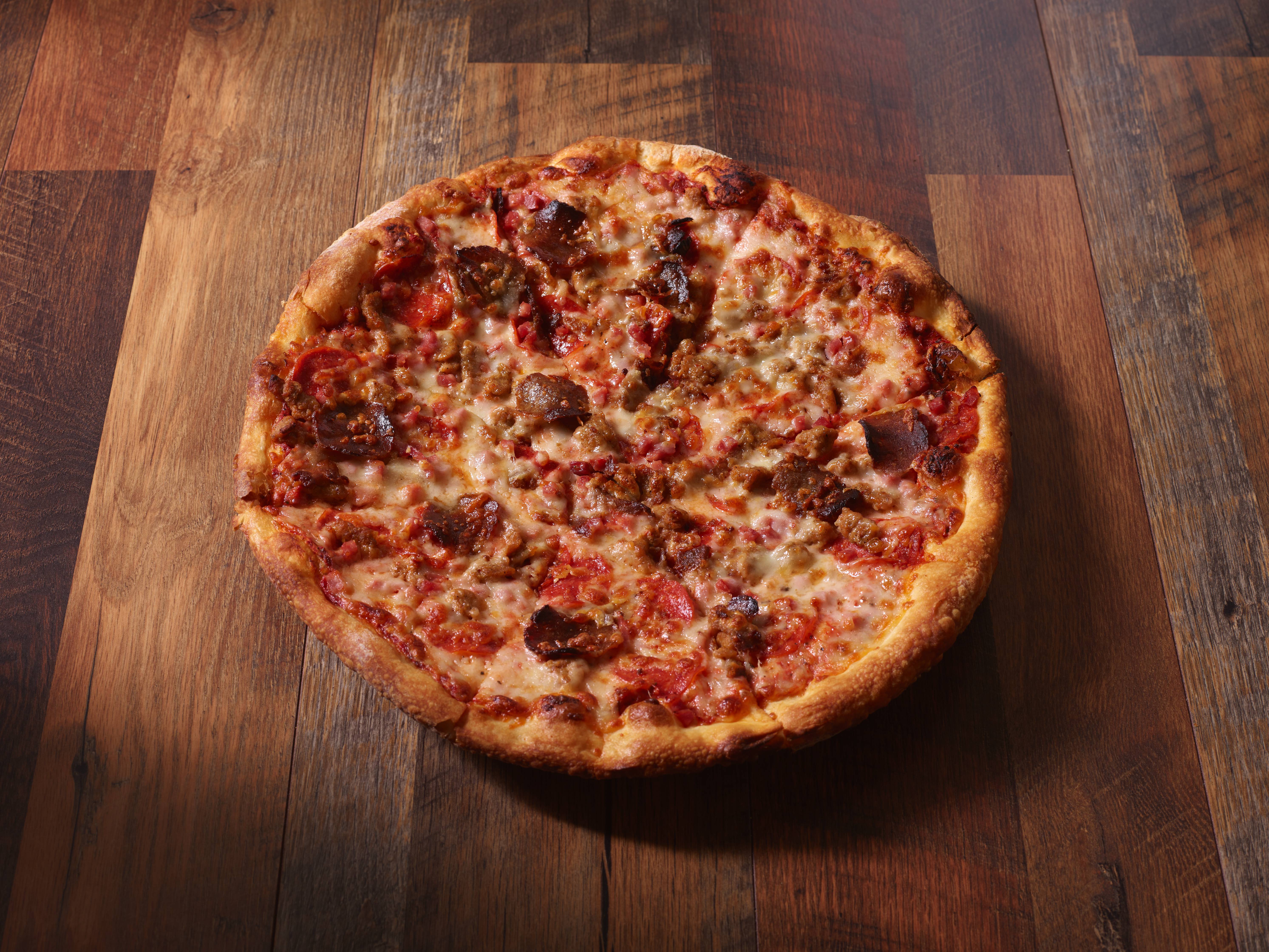 Order Meat Lover's Specialty Pie food online from Brother's Pizza - Phoenix store, Phoenix on bringmethat.com