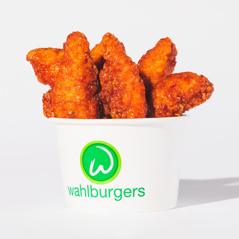 Order SWEET CHILI GLAZED CHICKEN TENDERS food online from Wahlburgers store, Myrtle Beach on bringmethat.com