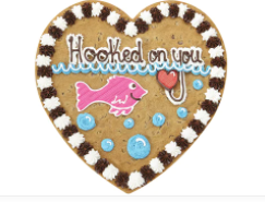 Order Hooked on You - HV2034 food online from Cookie Co store, Longview on bringmethat.com