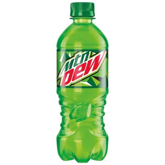 Order Mountain Dew (Bottled) food online from Hawaiian Bros Old Town store, Dallas on bringmethat.com