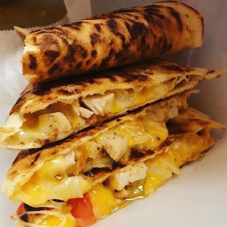 Order Chicken Quesadilla food online from Scalpers Bar & Grille store, Lyndhurst on bringmethat.com