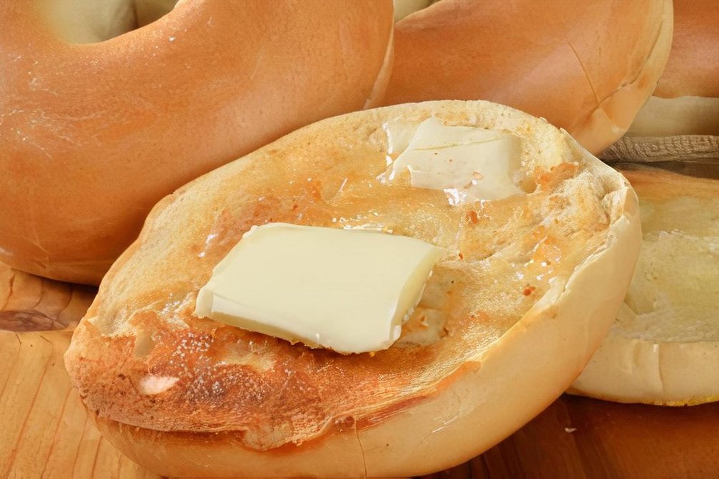 Order Bagel with  Butter food online from Stella Blue Bistro store, Huntington on bringmethat.com