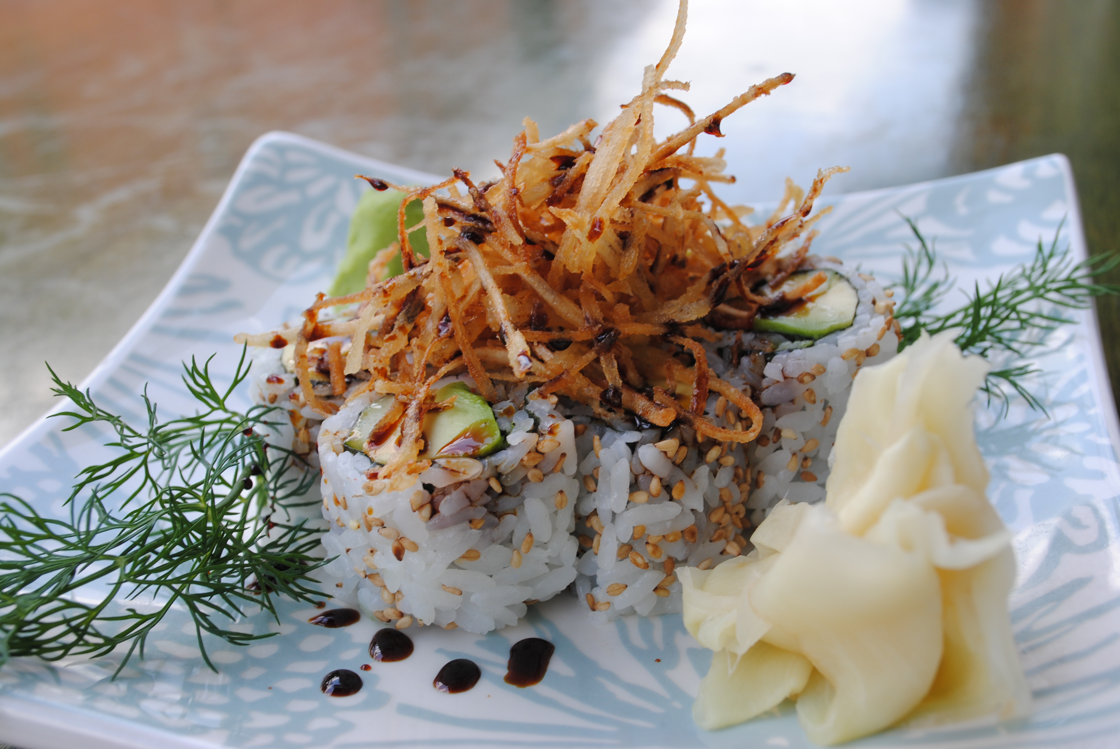 Order Coconut California Roll  food online from Kooma Sushi store, Columbus on bringmethat.com