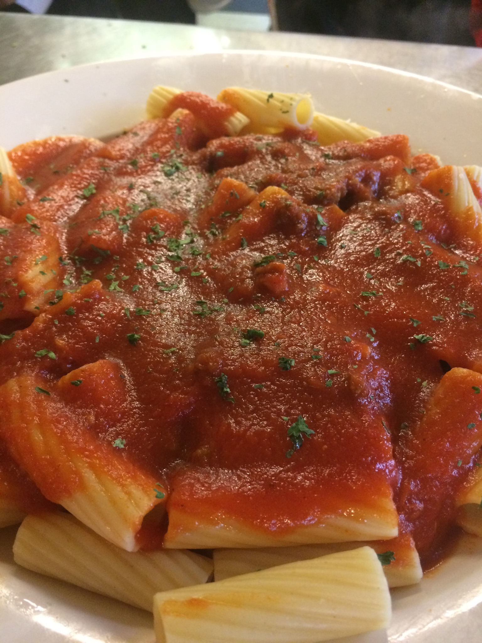 Order Rigatoni  food online from Rosey Italian Cafe store, Penfield on bringmethat.com