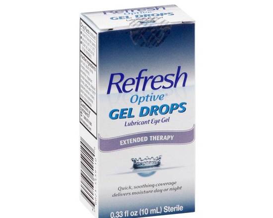 Order Refresh Optive Gel Drops Extended Therapy .33 oz food online from McLean Ave Pharmacy store, Yonkers on bringmethat.com