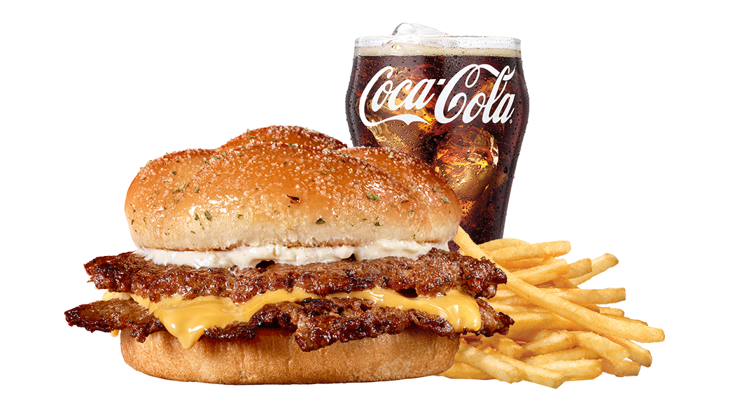 Order Garlic Double Steakburger Combo food online from Steak 'n Shake store, Knoxville on bringmethat.com