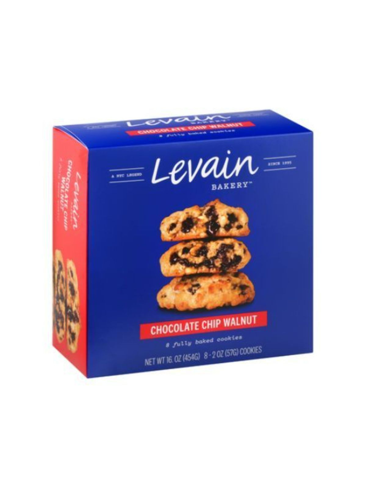 Order Levain Bakery Chocolate Chip Walnut Ready to Bake Cookies (8 count) food online from Stock-Up Mart store, Minneapolis on bringmethat.com