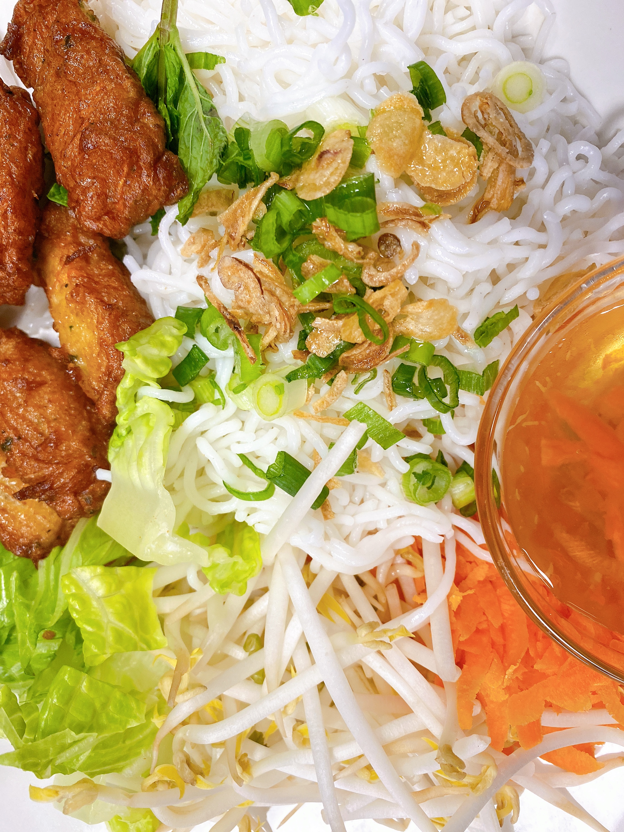 Order Fried Fish cake munchi with rice vermecelli food online from My Thai store, Newark on bringmethat.com