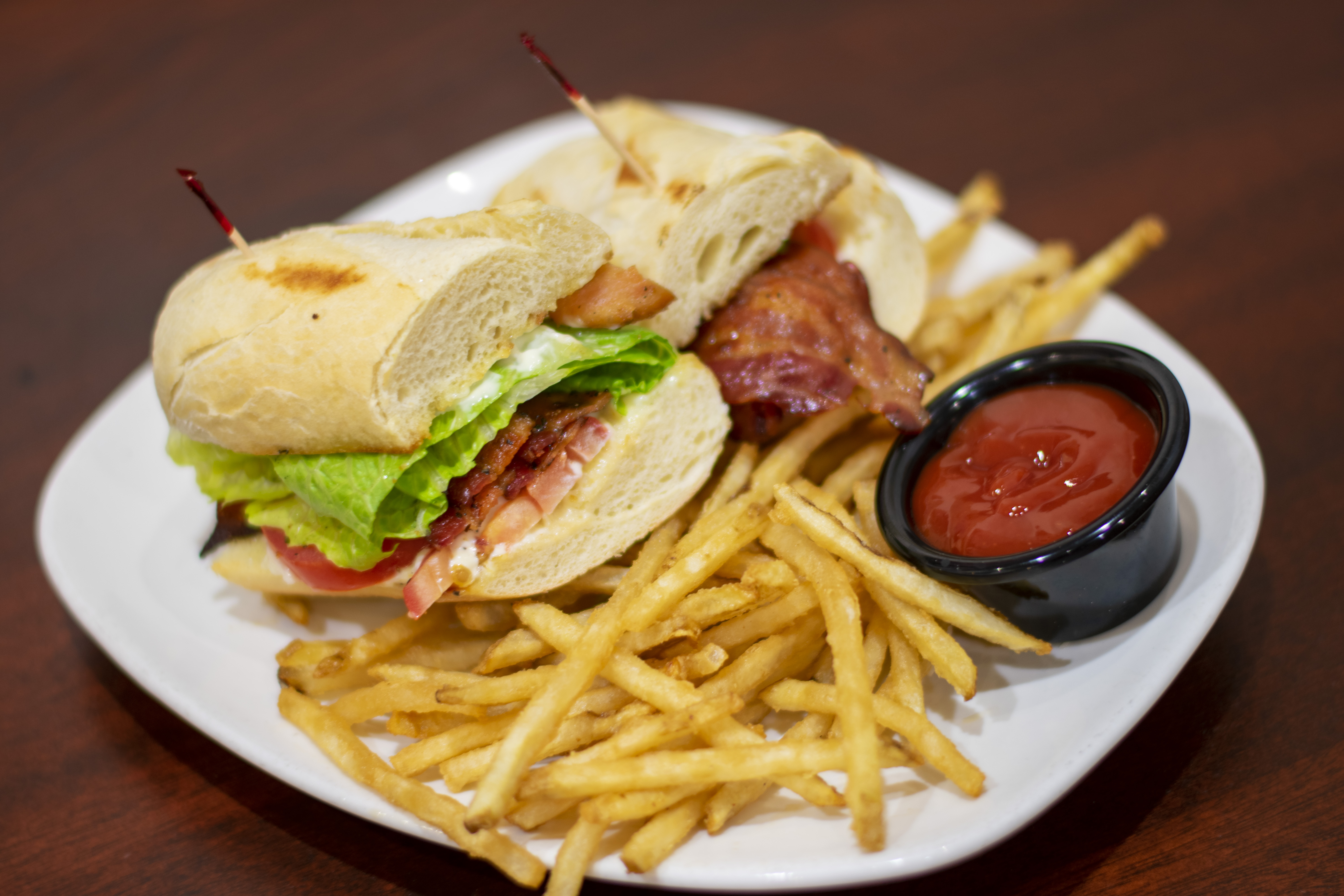 Order Honey Pepper BLT food online from D.H. Lescombes Winery & Bistro store, Albuquerque on bringmethat.com