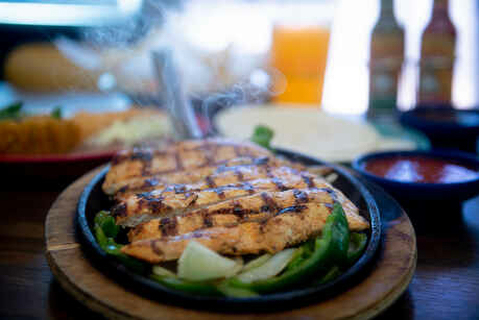 Order Chicken Fajitas food online from Frontera Mex-Mex Grill store, Norcross on bringmethat.com