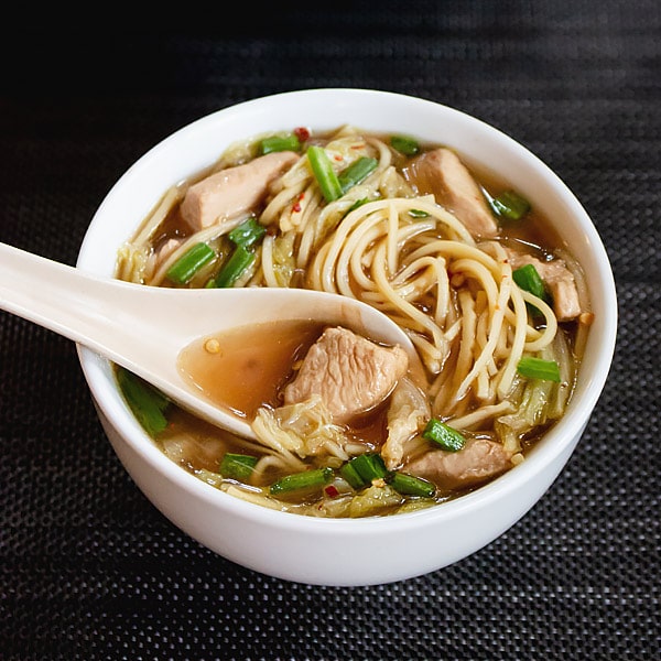 Order 11. Chicken Noodle Soup food online from Asian Buffet Hibachi Grill store, Battle Creek on bringmethat.com
