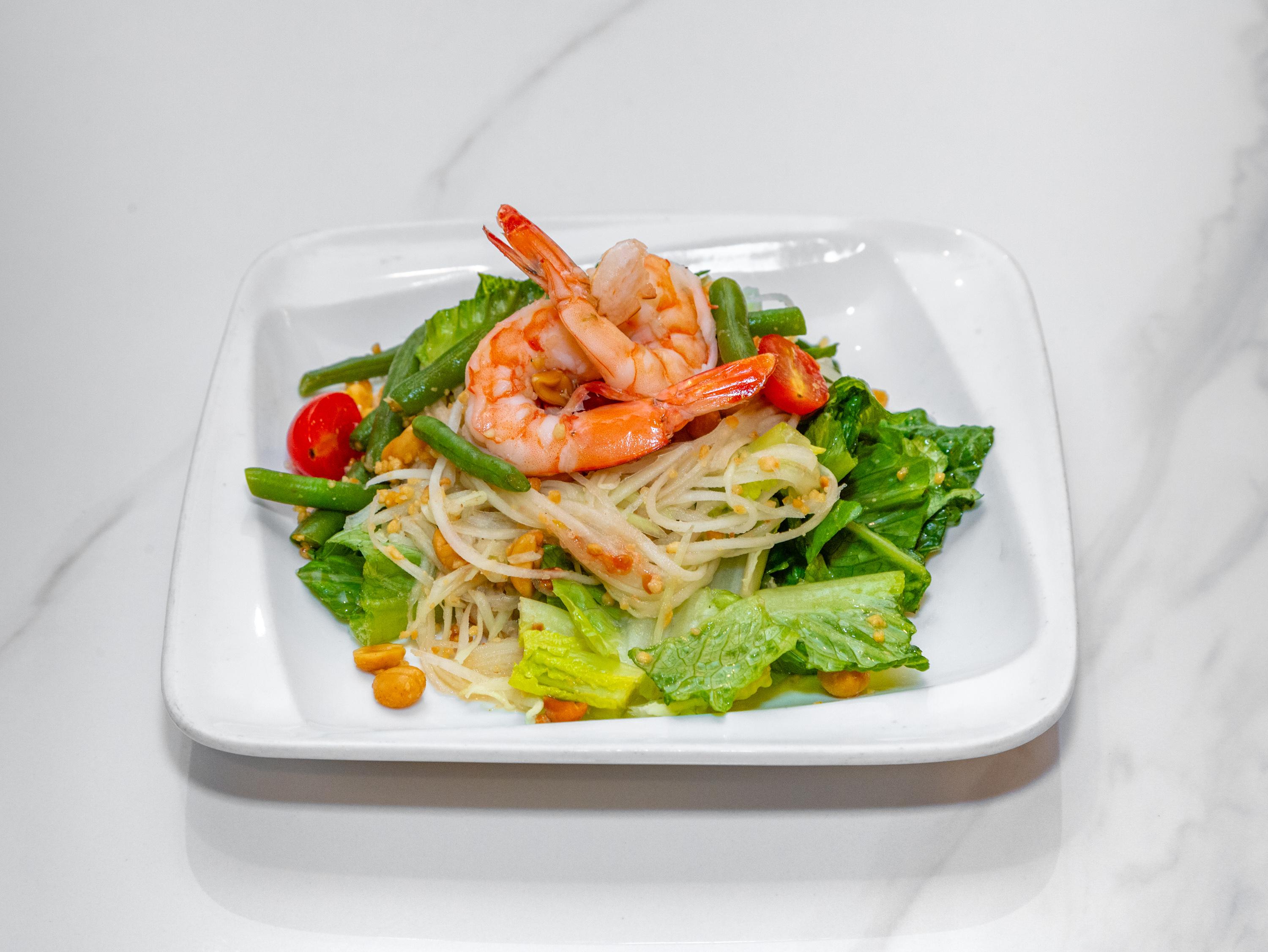 Order Papaya Salad food online from Siwa Thai Restaurant store, Woodbridge on bringmethat.com