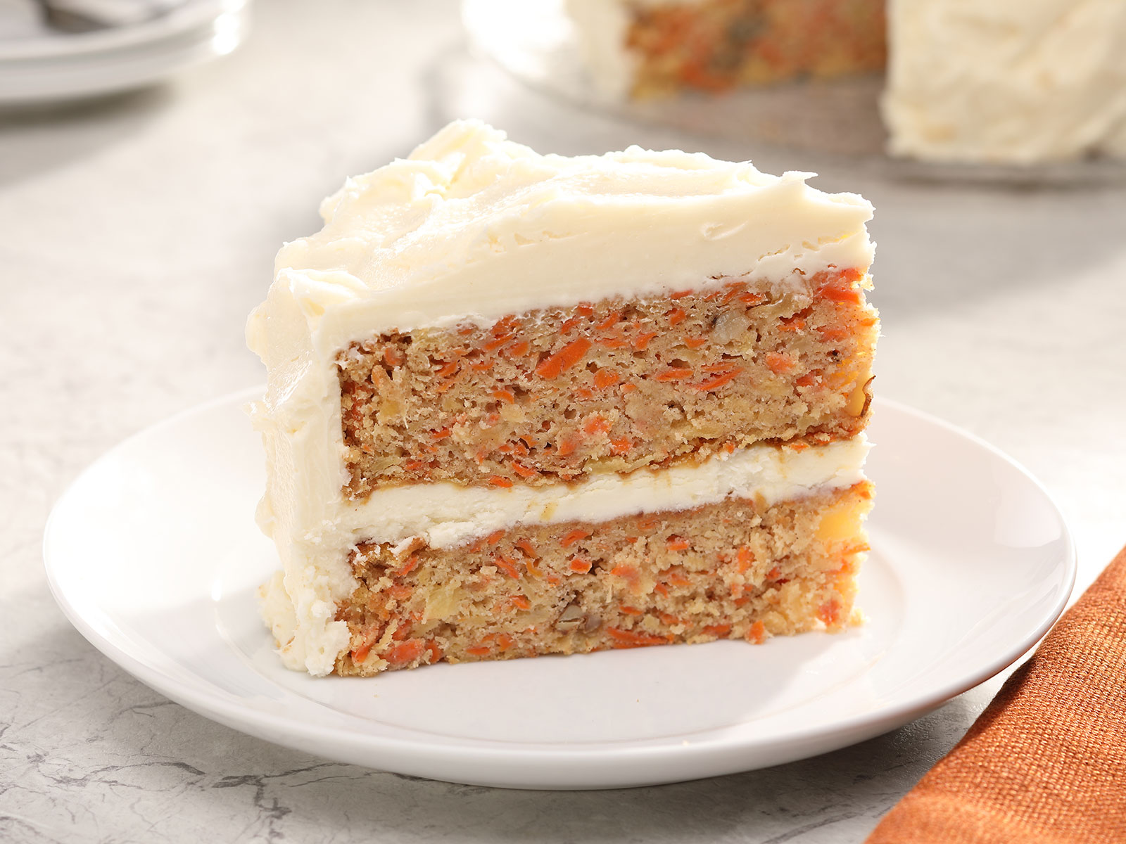 Order Carrot Cake (Slice) food online from Homeward store, Arlington Heights on bringmethat.com