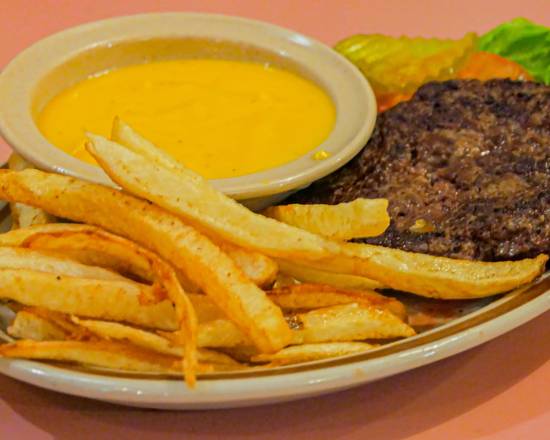 Order Patty Plate (Senior) food online from Los Panchitos store, San Angelo on bringmethat.com