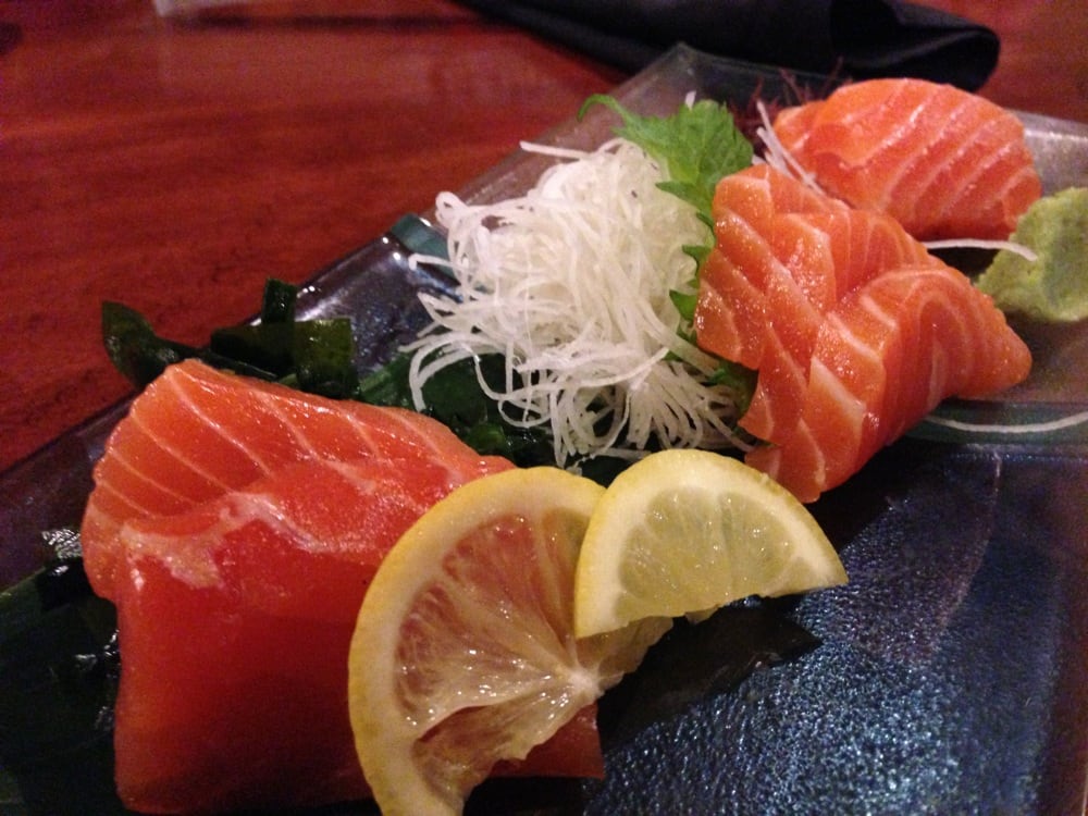 Order Salmon Sashimi food online from Gochi Japanese Fusion Tapas store, Cupertino on bringmethat.com