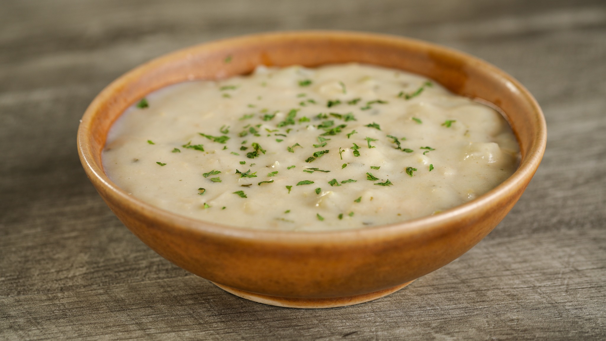 Order New England Clam Chowder food online from The Squeeze store, New York on bringmethat.com