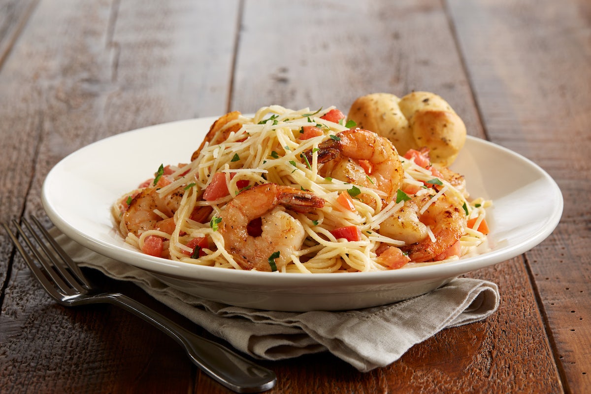 Order Shrimp Scampi food online from Bj Restaurant & Brewhouse store, Miamisburg on bringmethat.com