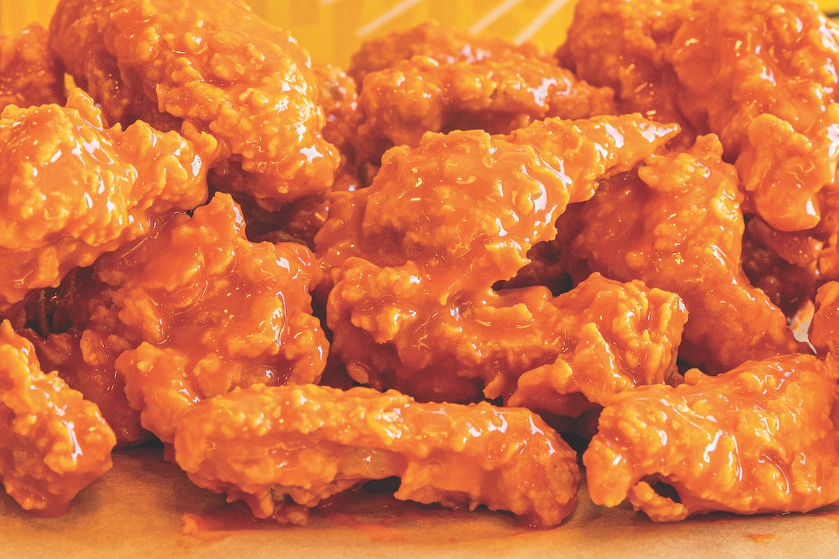 Order 24 Wings & 4 Rolls food online from Golden Chick store, Lewisville on bringmethat.com