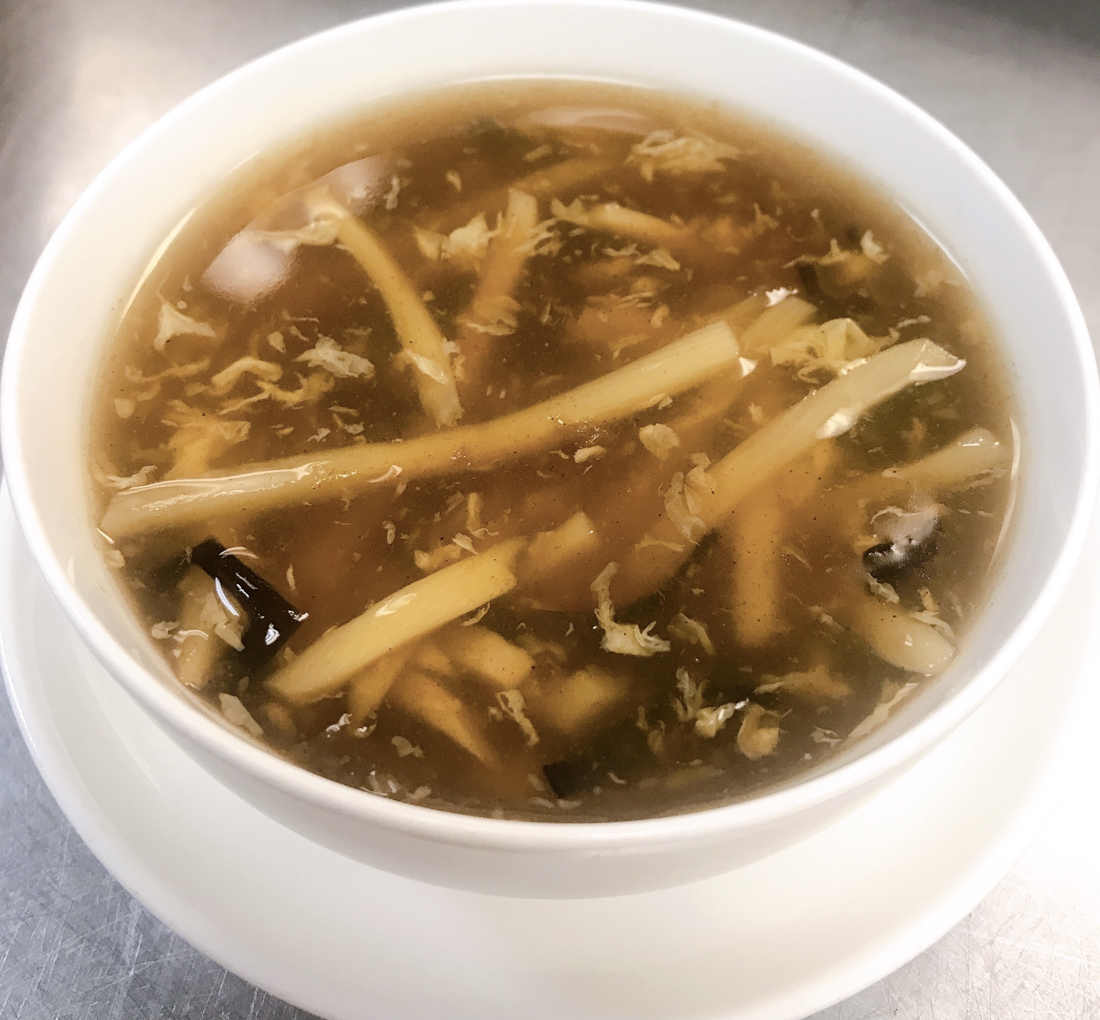 Order Hot and Sour Soup  food online from Noodle Thyme store, Kennewick on bringmethat.com