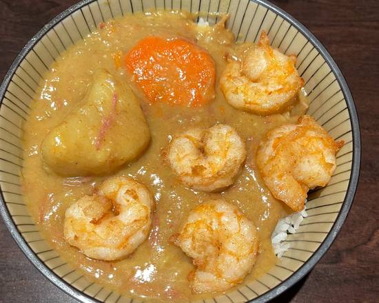 Order Shrimp Curry Bowl food online from Oh My Grill store, Honolulu on bringmethat.com