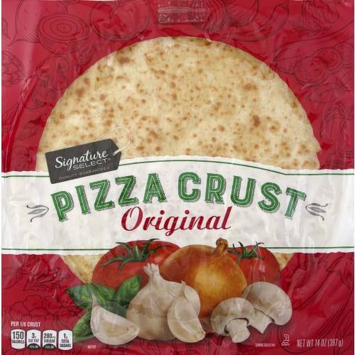 Order Signature Select · Pizza Crust (14 oz) food online from United Supermarkets store, Plainview on bringmethat.com