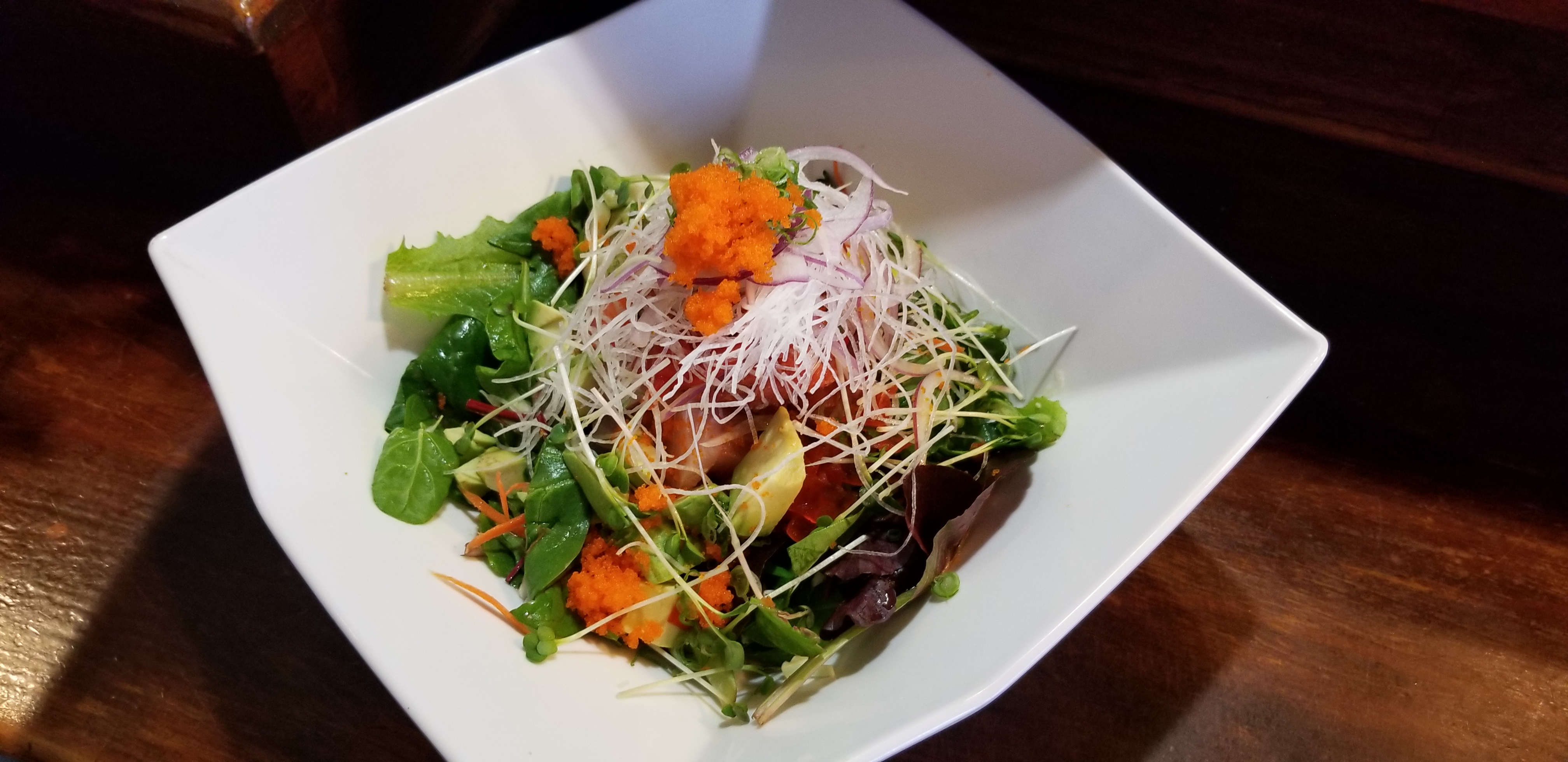 Order Spicy Tuna Salad food online from Tomo Sushi store, Laguna Woods on bringmethat.com