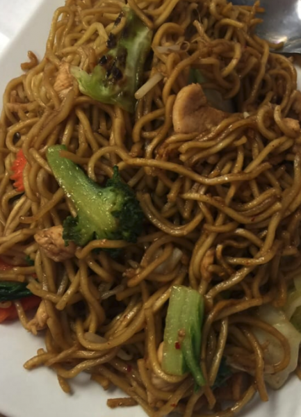 Order Chow Mein Noodles food online from Khun Moo Thai Kitchen store, Northridge on bringmethat.com