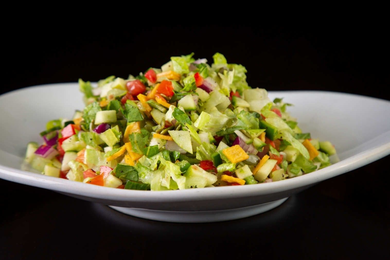 Order Chopped Salad food online from Hussongs Cantina store, Las Vegas on bringmethat.com