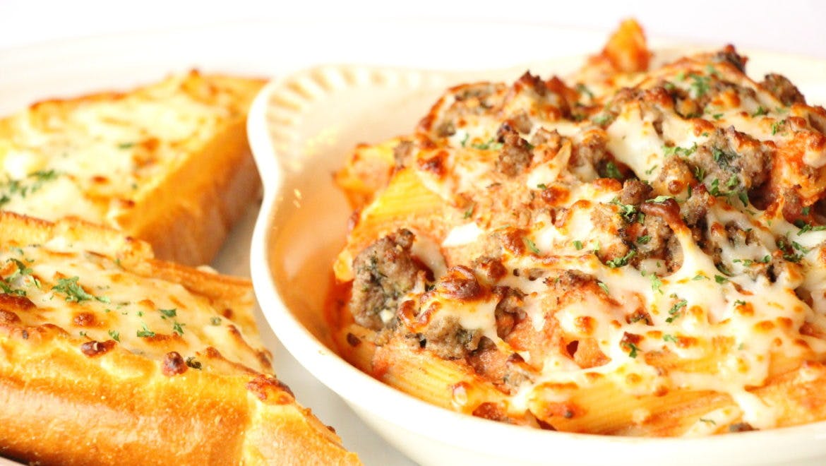 Order Baked Ziti - Pasta food online from Palios store, Azle on bringmethat.com