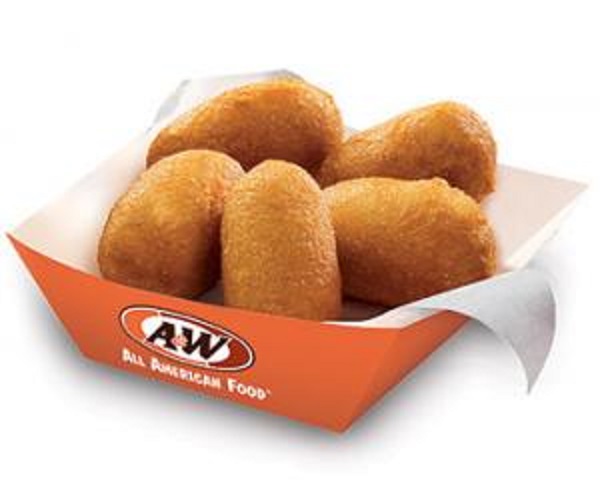 Order Kid's 5 Pieces Corn Dog Nugget Meal food online from A&W store, Neenah on bringmethat.com