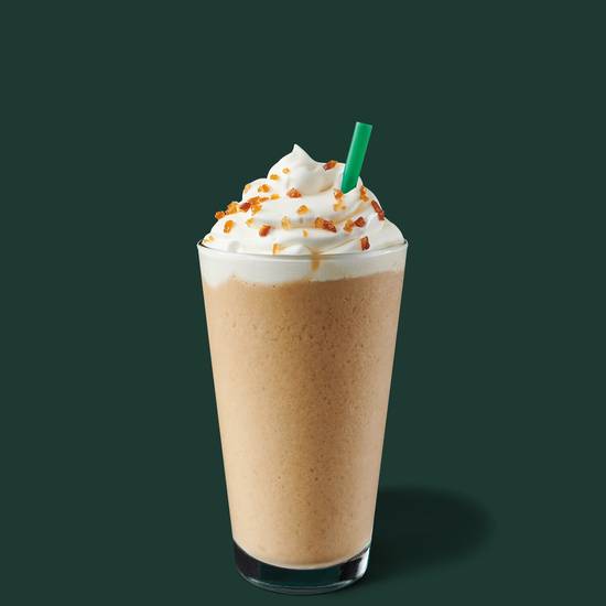 Order Caramel Brulée Frappuccino® Blended Beverage food online from Starbucks store, Fayetteville on bringmethat.com