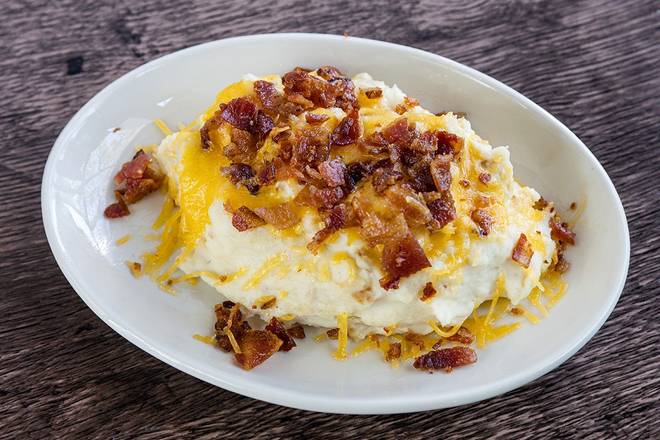 Order Loaded Mashed Potatoes food online from Wr Kitchen & Bar store, Laguna Niguel on bringmethat.com