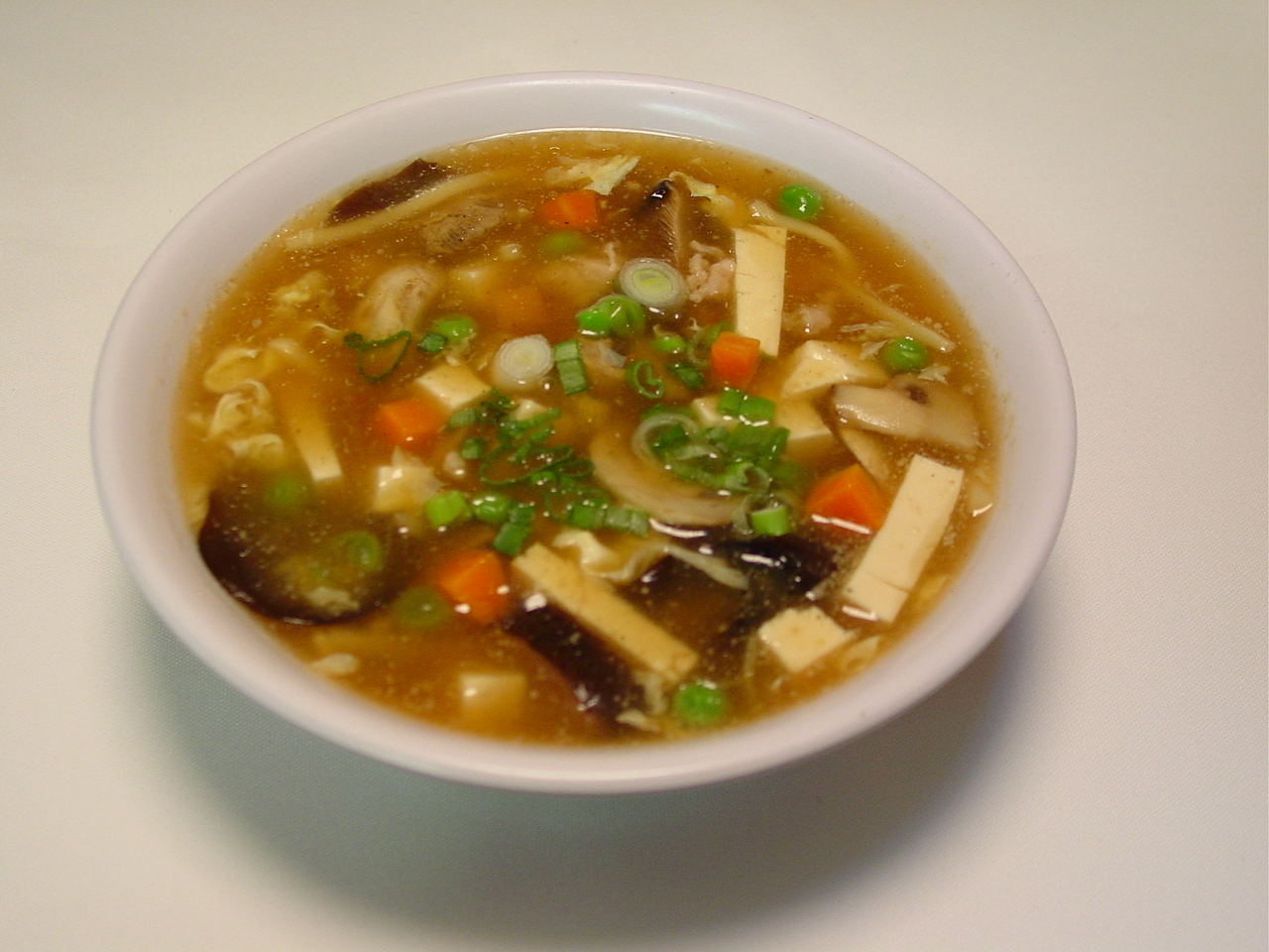 Order Hot and Sour Soup food online from House Of Joy store, Glendale on bringmethat.com