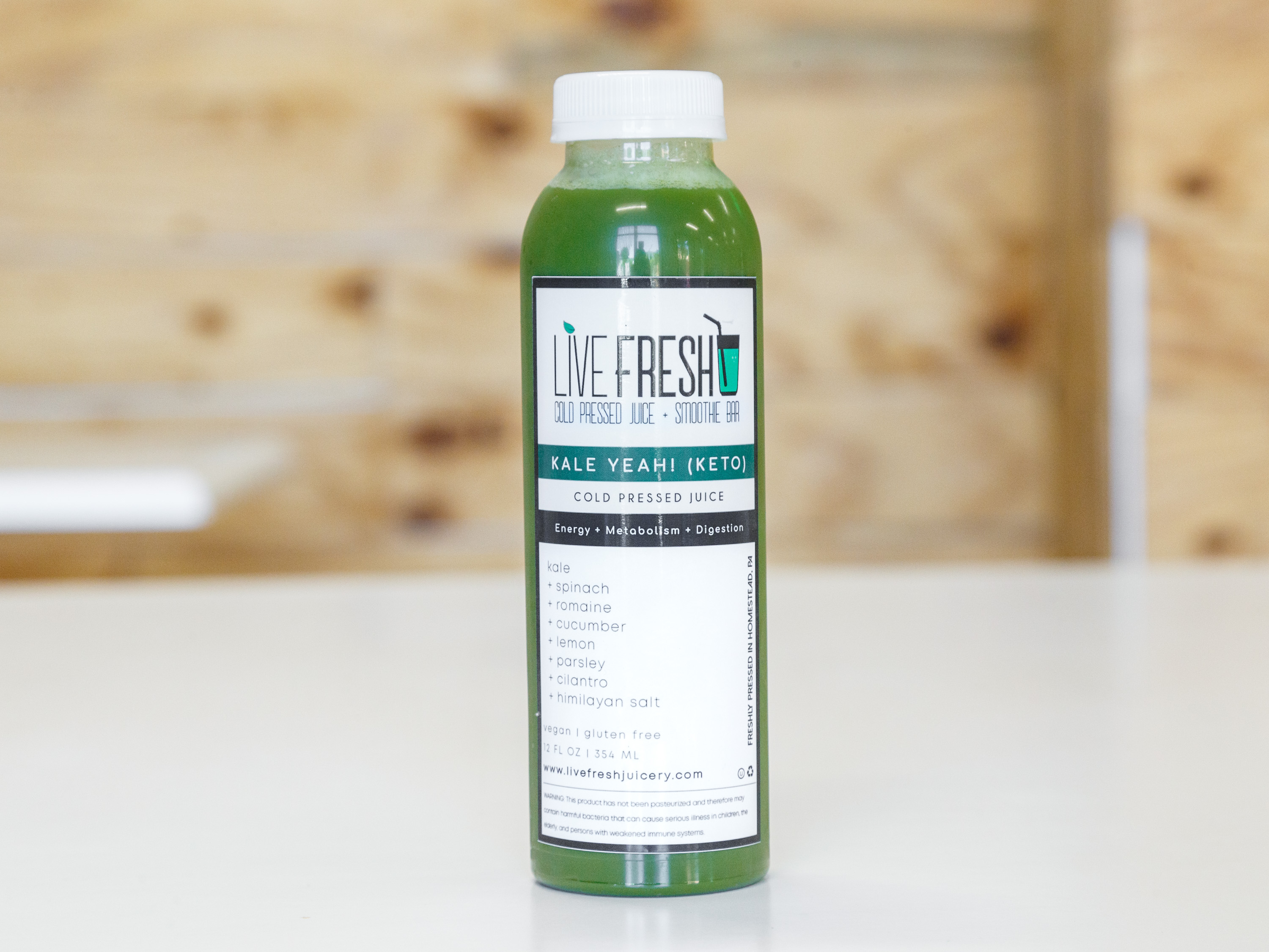 Order Kale Yeah - Keto food online from Live Fresh Cold Pressed Juice + Smoothie Bar store, Pittsburgh on bringmethat.com