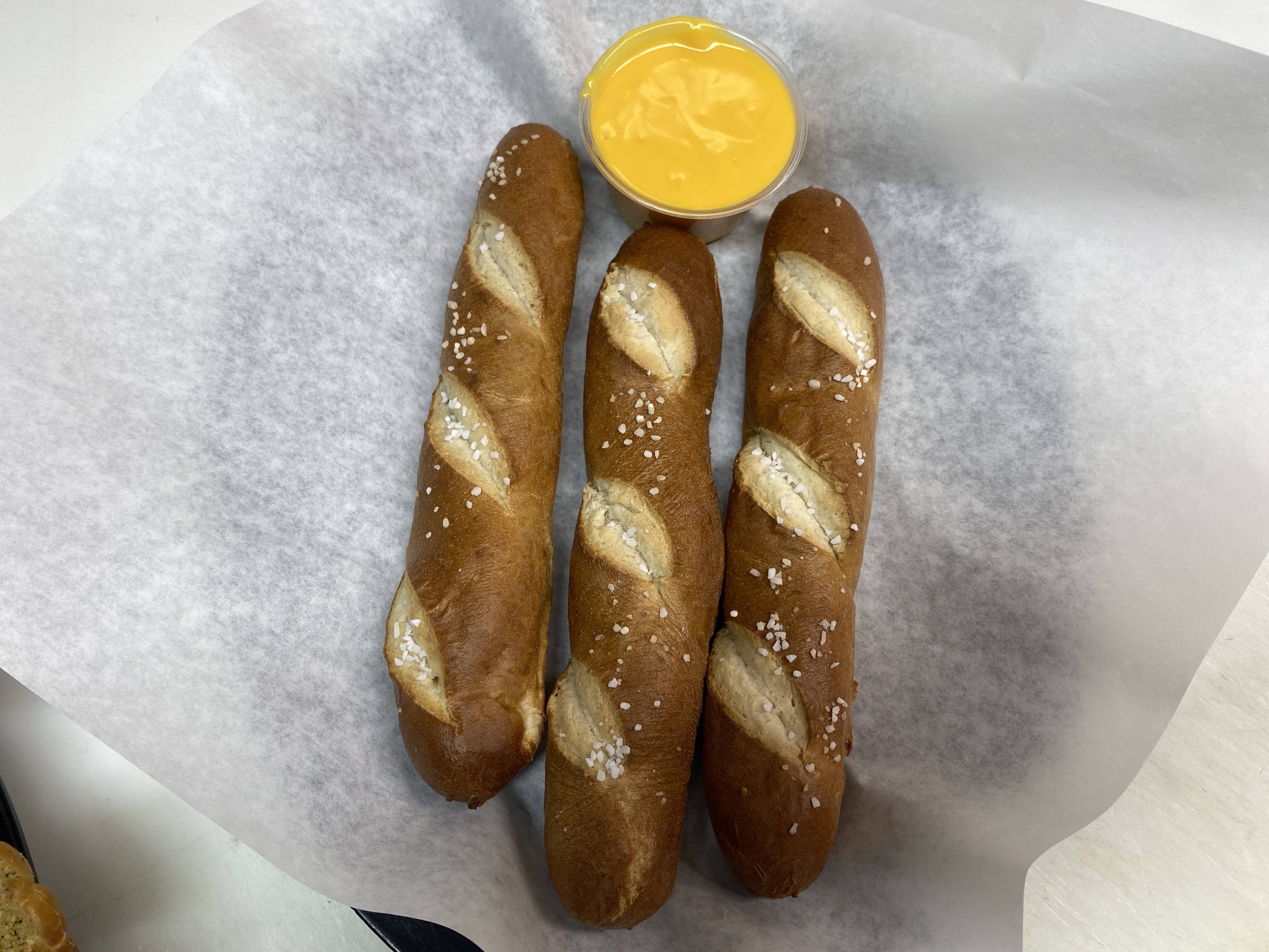 Order Pretzel Sticks Plate  food online from South Loop Club store, Chicago on bringmethat.com