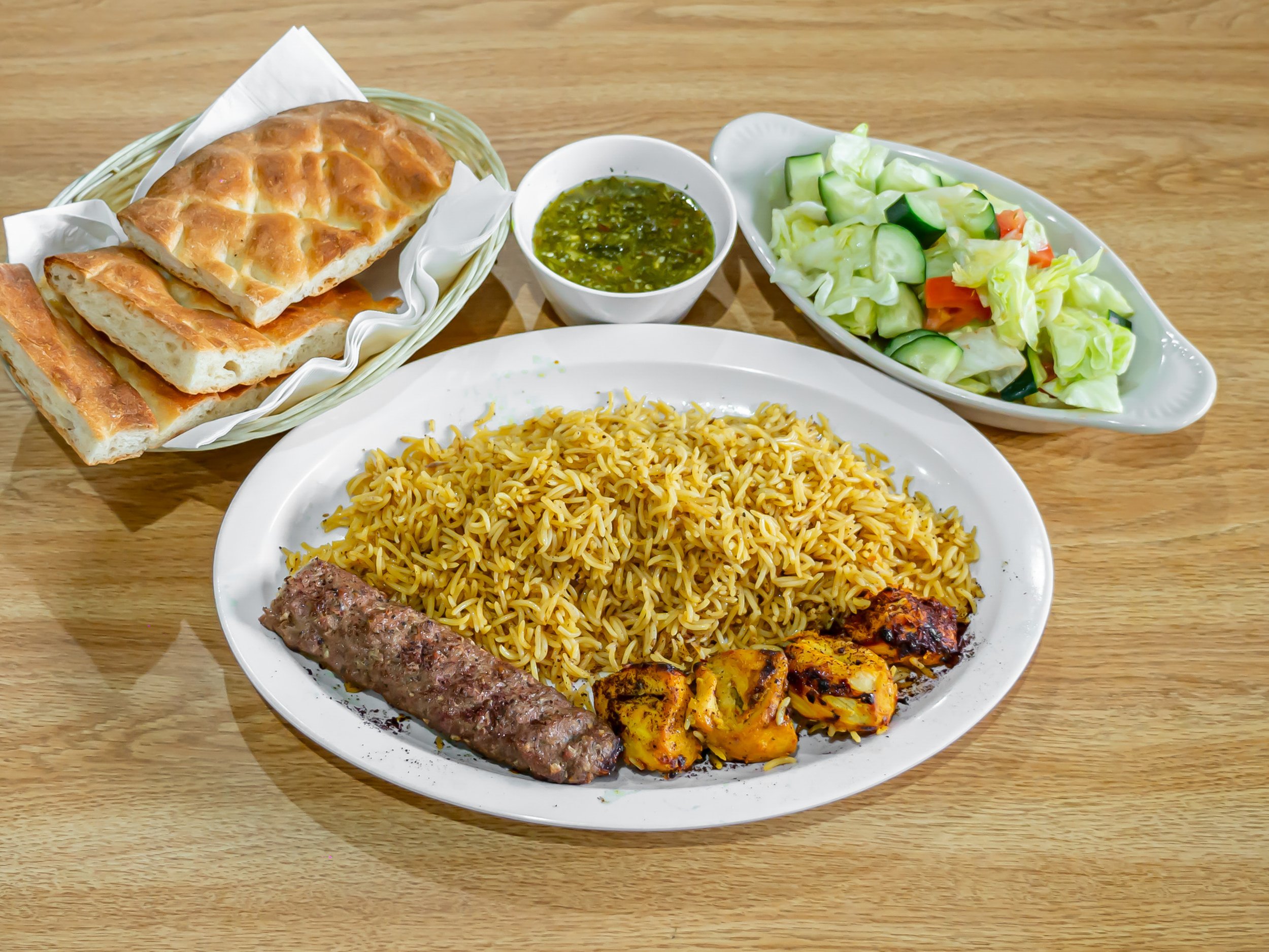 Order Combo Chicken and  Shami  food online from Kabul Restaurant store, Antioch on bringmethat.com
