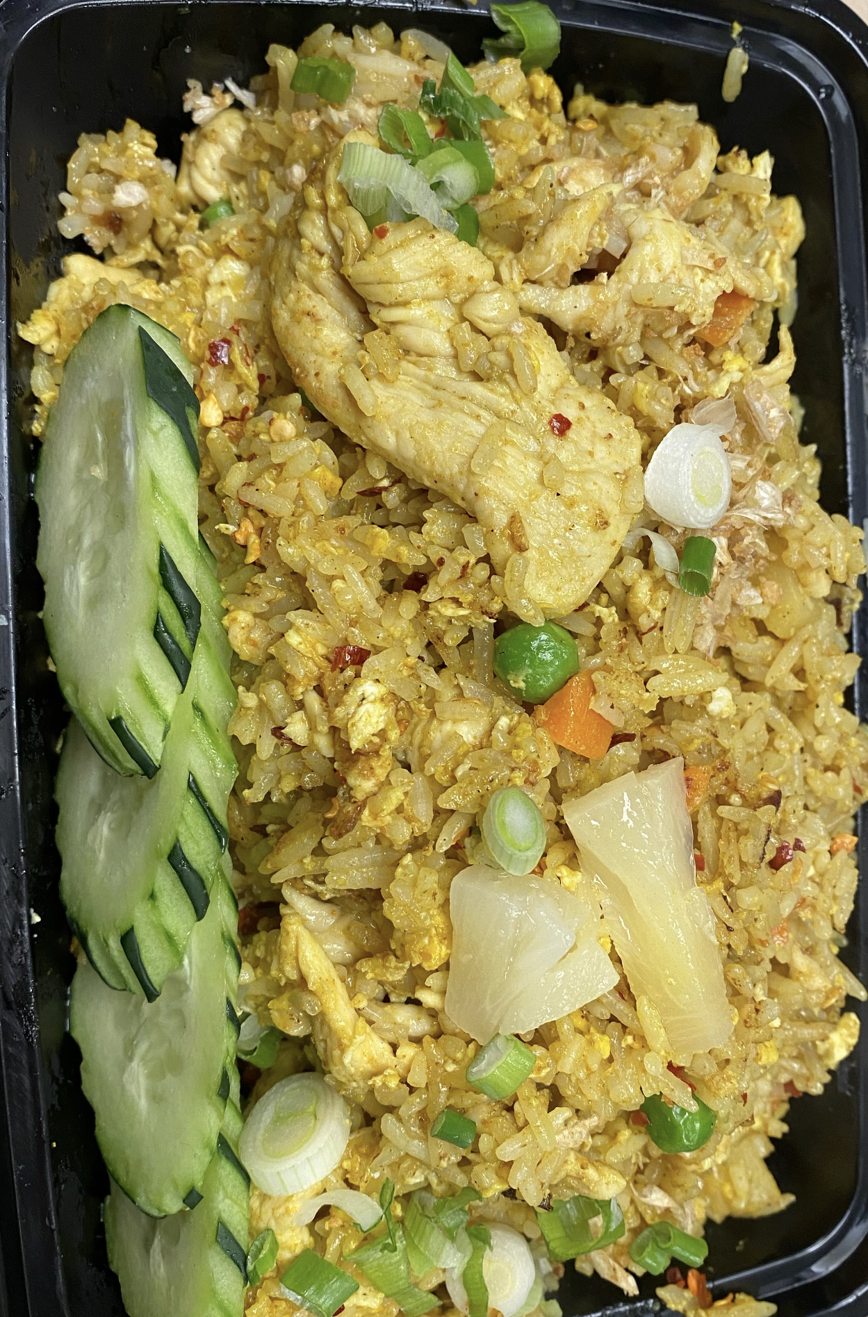 Order Pineapple Fried Rice (Popular Seller!) food online from Coconut Girl Kitchen store, San Diego on bringmethat.com
