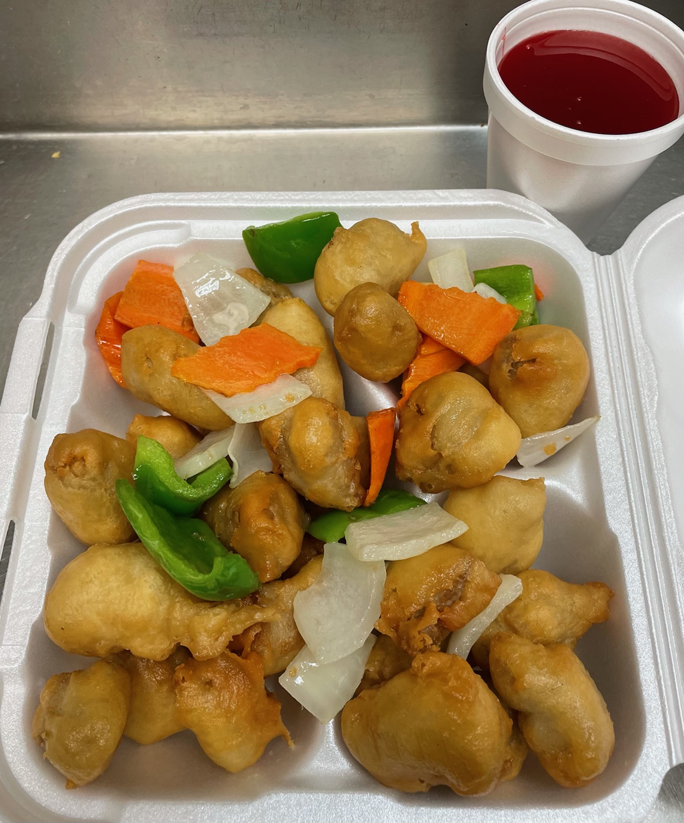 Order PK1. Sweet and Sour Pork food online from Szechuan Chinese Restaurant store, Dallas on bringmethat.com