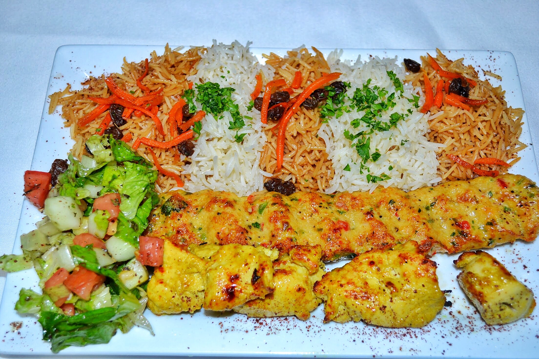 Order Chicken Shish Kabob food online from Kabul Kabob store, Bridgeview on bringmethat.com