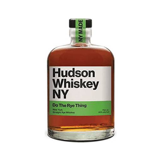 Order Hudson Do The Rye Thing Straight Rye Whiskey (750 ML) 132841 food online from Bevmo! store, Fairfield on bringmethat.com