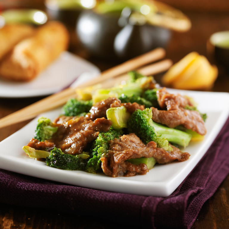 Order Broccoli Beef food online from Shanghai Restaurant store, Nampa on bringmethat.com