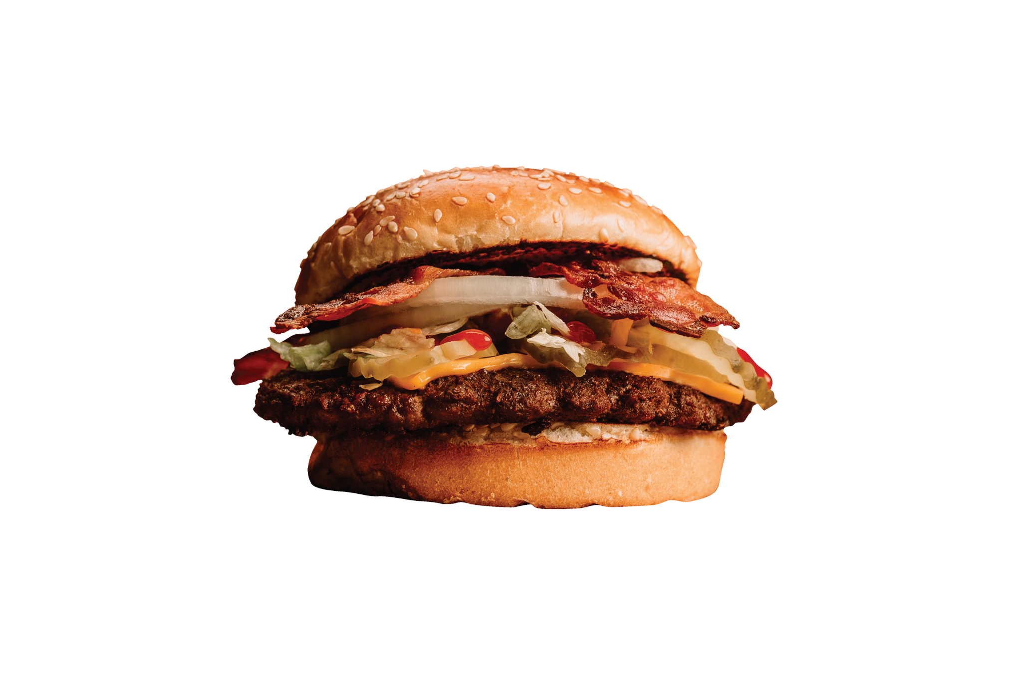 Order Bacon Cheeseburger food online from Beef-A-Roo store, Loves Park on bringmethat.com