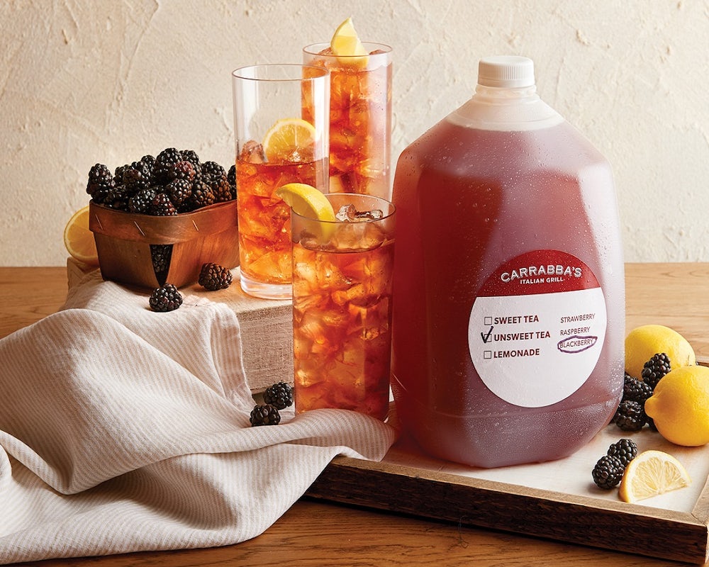 Order Gallon Flavored Tea food online from Carrabbas Italian Grill store, Glendale on bringmethat.com