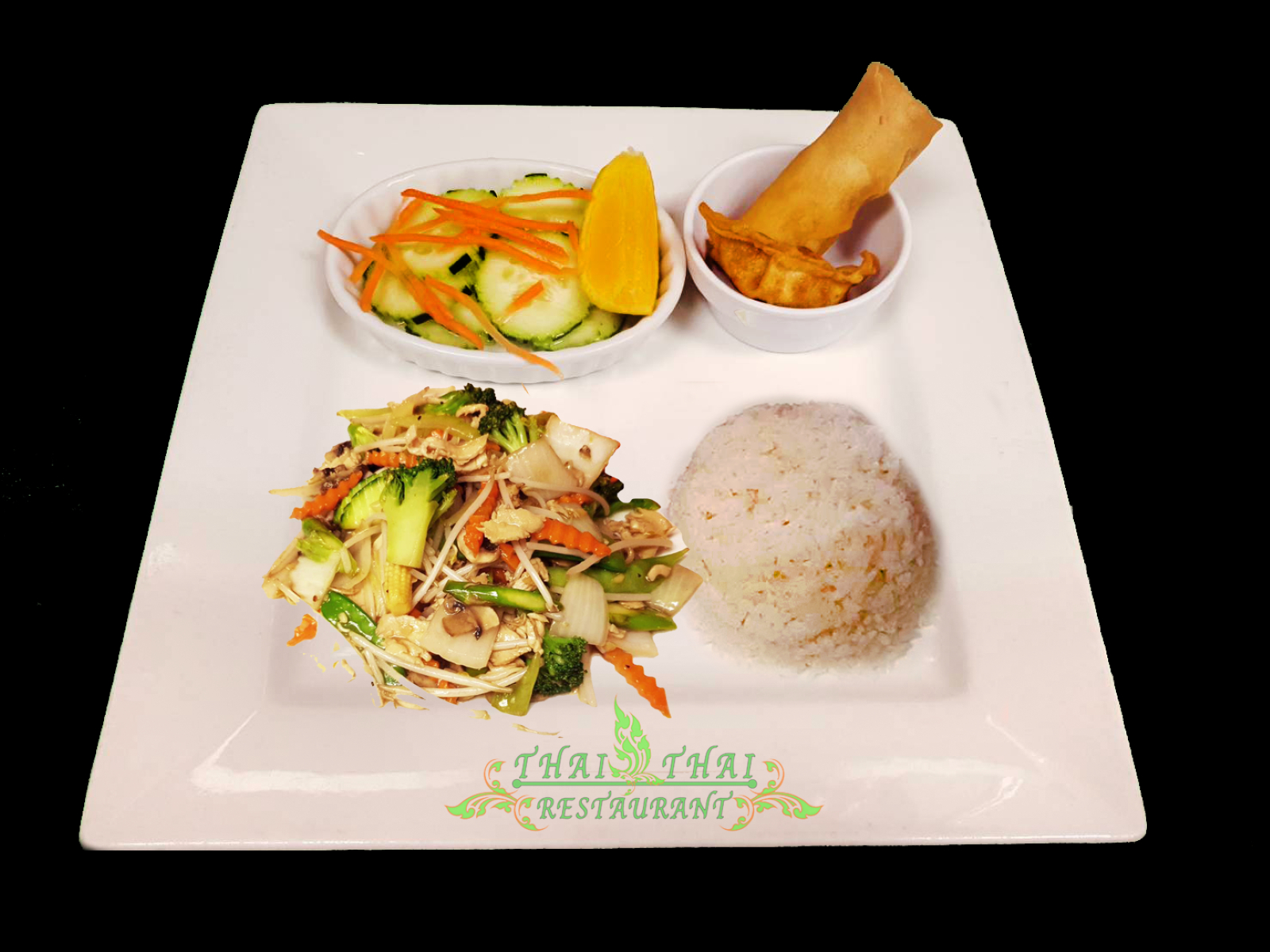 Order L7. Mix Veggie food online from Thai Thai Restaurant store, Fallbrook on bringmethat.com