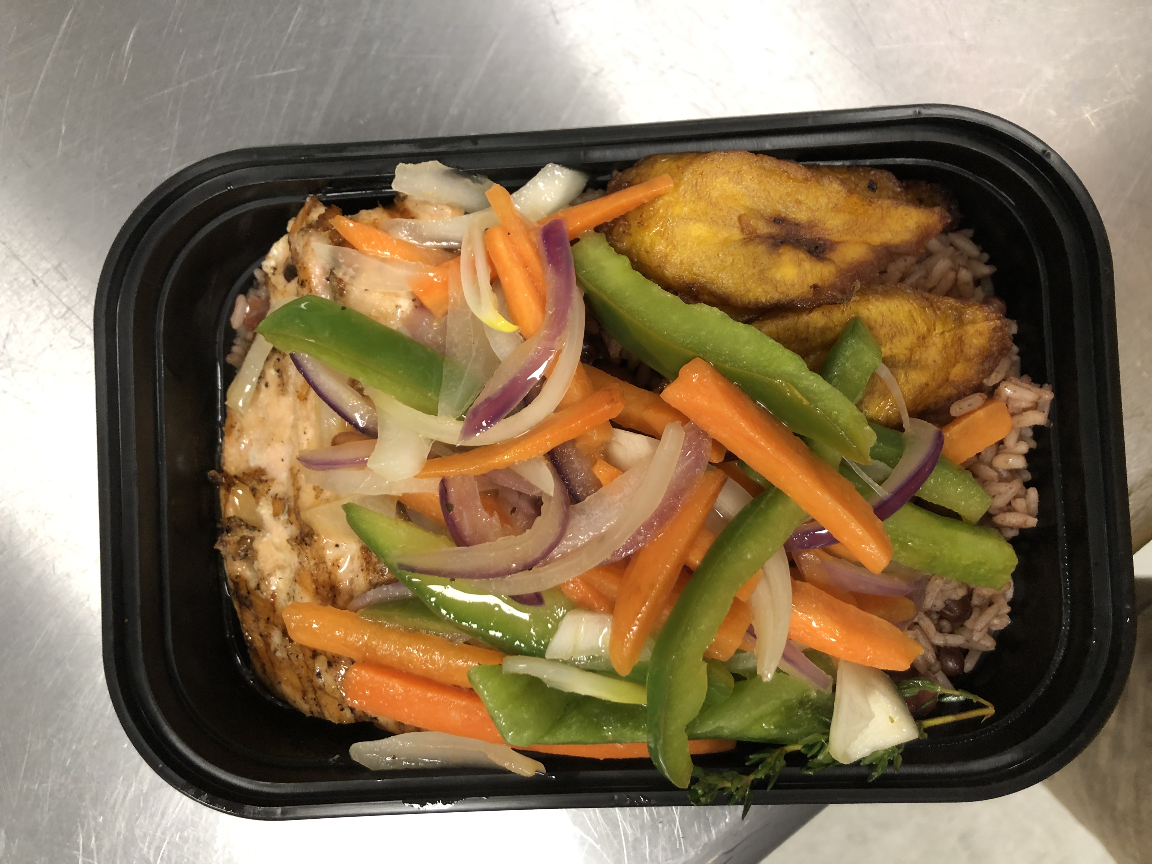 Order Grilled Salmon Meal food online from Caribbean Quizine store, West Nyack on bringmethat.com